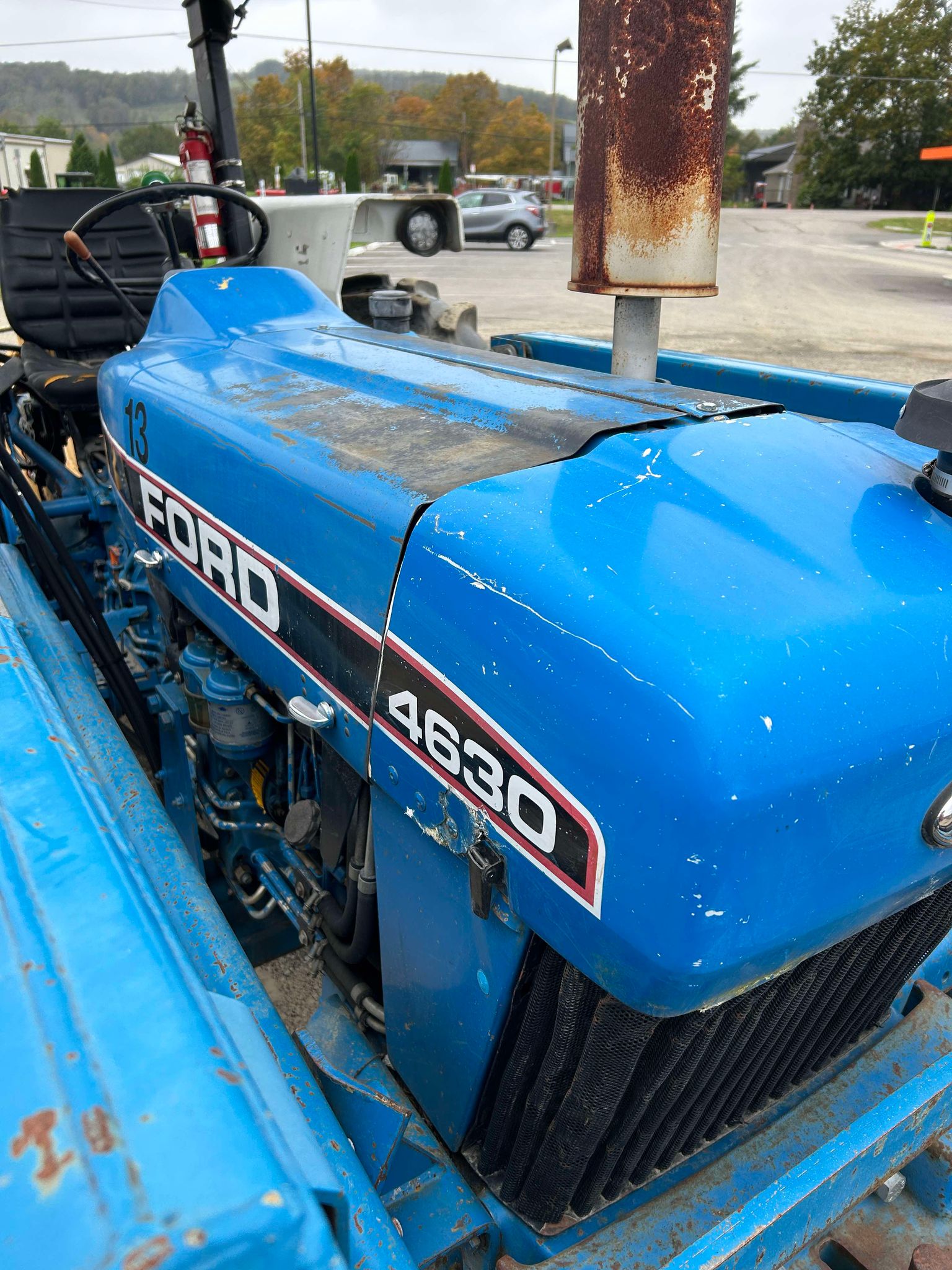 Ford 4630 w/ Loader 11,950 Goodrich Auction Service
