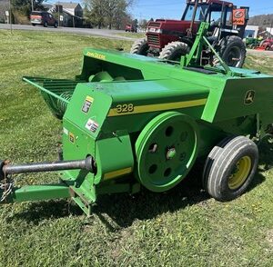 John Deere 328 Square Baler   $13,900